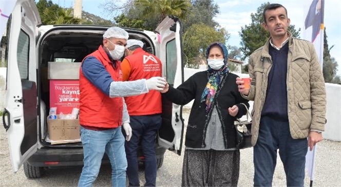 Mersin Büyükşehir Belediyesi’nden Eshab-ı Kehf’de Kaynar İkramı