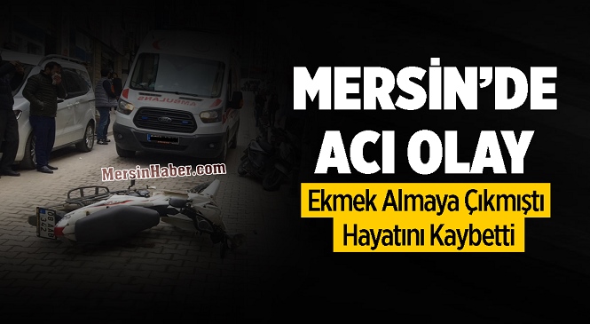 Motosikletin Çarptığı Yaya Hayatını Kaybetti