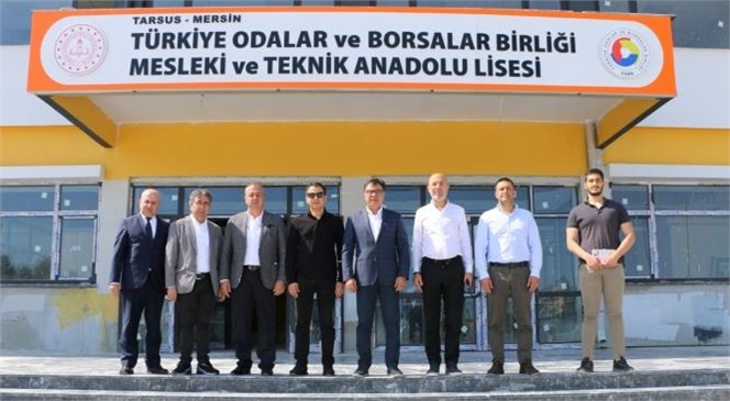 TOBB’un Tarsus’a Yaptırdığı Okulun İnşaatı Mayıs’ta Bitiyor