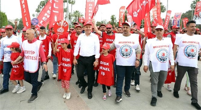 Seçer: "Bugün; İş, Emek, Demokrasi, Adalet Taleplerinin Özgürce Dile Getirildiği Bir Gün"