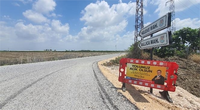 Büyükşehir Ekipleri, Tarsus’ta Tarımsal Üretimin Olduğu Birçok Bölgenin Yolunu Yeniliyor