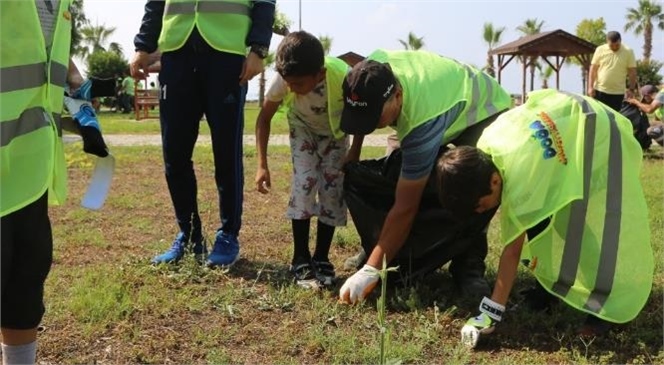 Dünya Çevre Günü ve Çevre Koruma Haftası Kapsamında, Mersin Erdemli’de ‘doğa Müfettişleri’ Sahilleri Temizledi