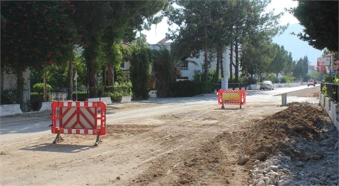 Şehrin Batı Yakasında Yollar Yenileniyor