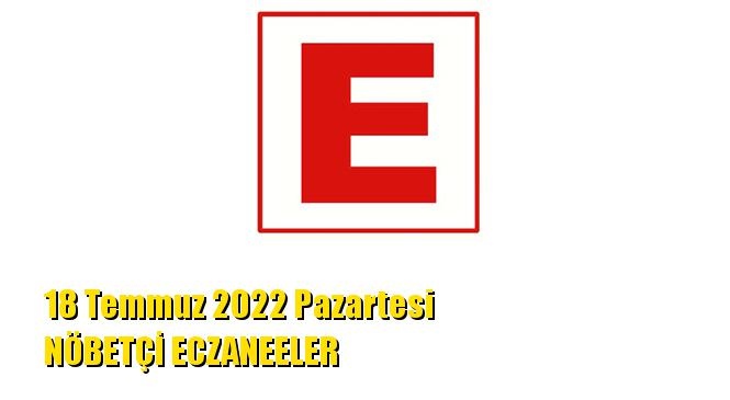 Mersin Nöbetçi Eczaneler 18 Temmuz 2022 Pazartesi