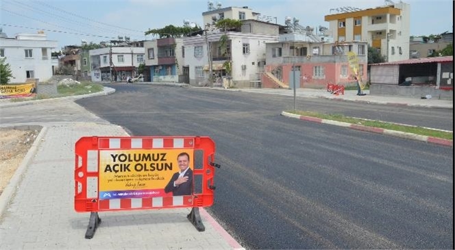 Büyükşehir Belediyesi Ekipleri Tarsus’ta Tozkoparan Mahallesi’nde de Asfaltlama Çalışması Gerçekleştirdi