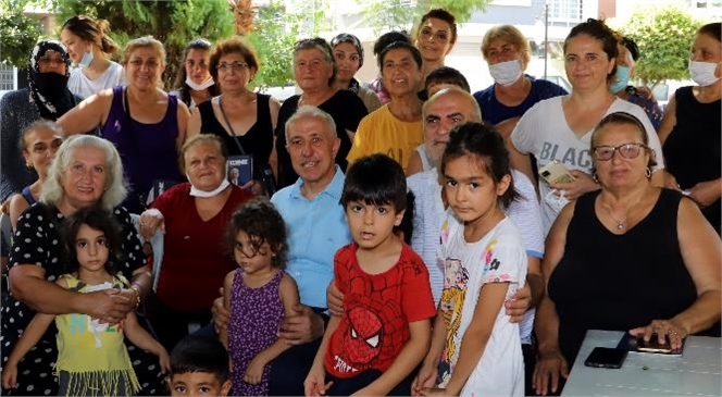 Mahalle ve Esnaf Buluşmalarını Sürdüren Akdeniz Belediye Başkanı M. Mustafa Gültak, Son Olarak Turgut Reis Mahallesi’ni Ziyaret Etti