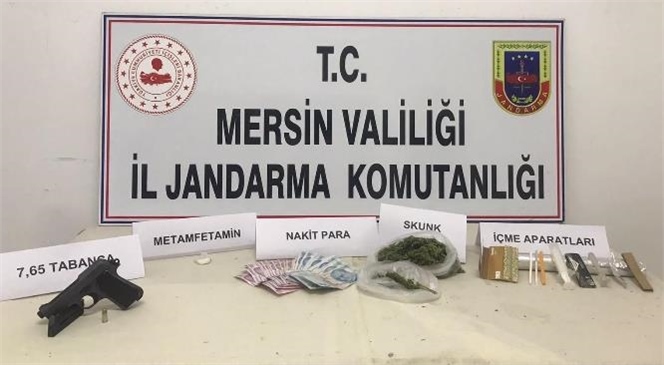 Mersin'de Uyuşturucu Operasyonu:3 Gözaltı