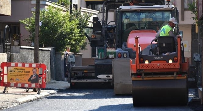 MESKİ, 4 Merkez İlçede 51 Bin 509 Ton Asfalt Serim Çalışması Yaptı