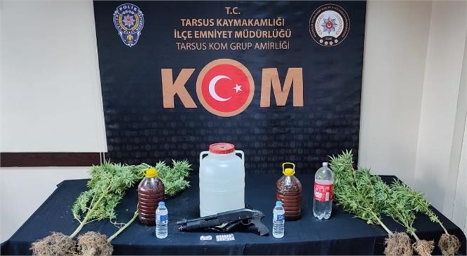 Mersin'de Kaçak Alkol Baskını