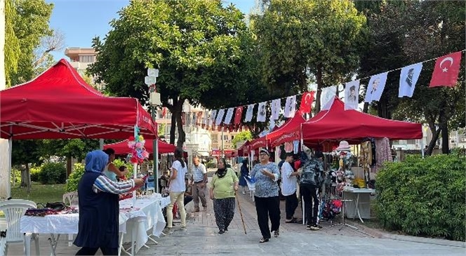 Üreten Kadınlar, Büyükşehir’in Açtığı Stantlarda Kazanıyor