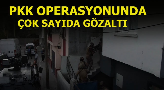 Mersin'de PKK/KCK Operasyonu