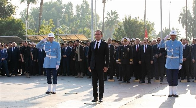 Büyük Önder Atatürk, Aramızdan Ayrılışının 84. Yılında Anıldı