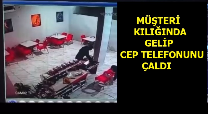 Mersin'de Müşteri Kılığına Girip Hırsızlık Yaptı