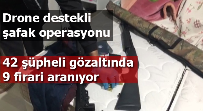 Organize Suç Orgütü, Mersin Polisinden Kaçamadı "Girdap Operasyonu"