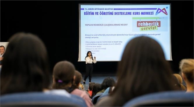 Mersin Büyükşehir’in Öğretmenleri Merkez ve Halkkent Kurs Merkezi Öğrencileri ve Velileri İle Buluştu