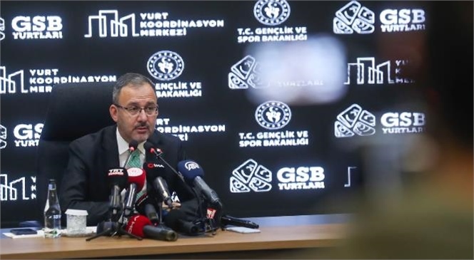 Kyk Borcu Olan Gençlere Müjdeyi Gençlik ve Spor Bakanı Mehmet Muharrem Kasapoğlu Verdi