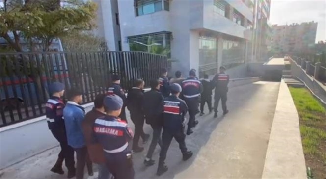 Mersin'de Terör Operasyonunda 6 Şahıs Tutuklandı