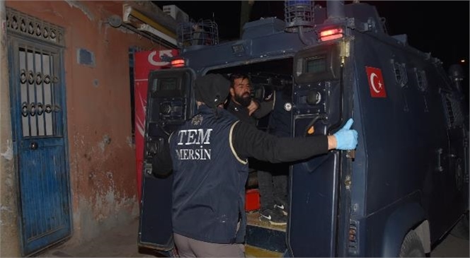 Mersin’de PKK/KCK, PYD/YPG Terör Örgütlerine Yönelik Yapılan Operasyonlarda 9 Şahıs Tutuklandı