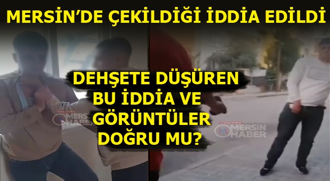 Mersin'de Endişe Verici Görüntüler, Sokak Ortasında Gencin Bacağına Silah Sıktı