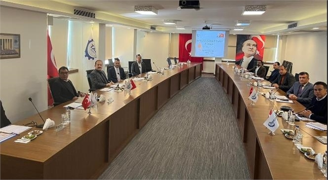 Tarsus Organize Sanayi Bölgesi Müteşebbis Heyeti, 2022 Yılının Son Toplantısını Mersin Valisi Ali Hamza Pehlivan Başkanlığında Gerçekleştirdi