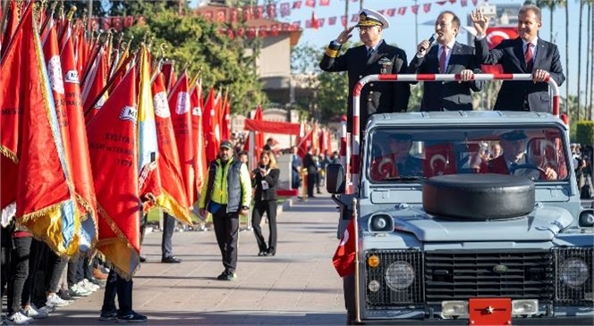 Başkan Seçer, Mersin’in Kurtuluşun 101. Yılında Düzenlenen Törene Katıldı