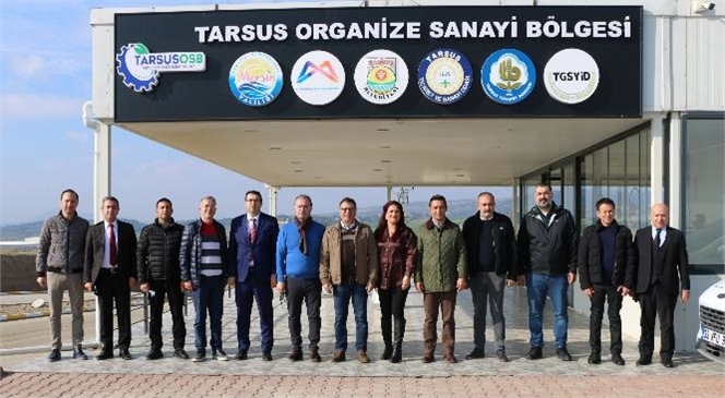 Tarsus Ticaret ve Sanayi Odası Yönetim Kurulu Toplantısı, Tarsus Organize Sanayi Bölgesi Ev Sahipliğinde Yapıldı.