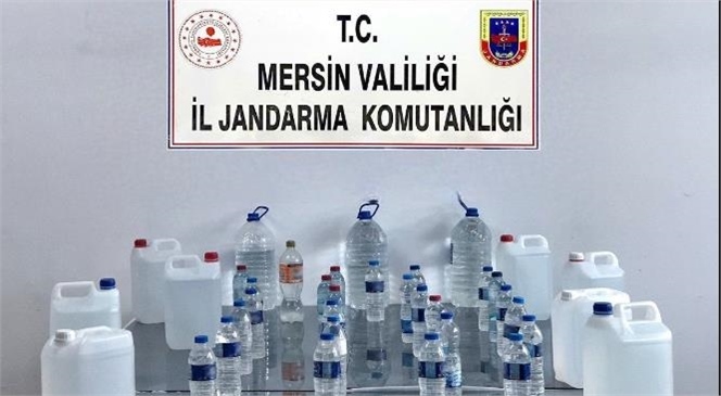 Mersin'de 80 Litre Sahte İçki Ele Geçirildi