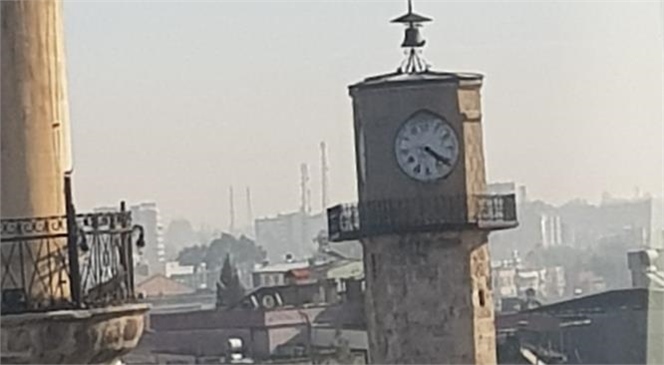 Mersin Tarsus Ulu Camii Saati Deprem Anında Durdu