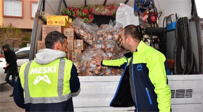 Büyükşehir’in MER-EK Halk Ekmek Fabrikası’nda Üretilen Tüm Ekmekleri Afetzedelere Ulaştırılıyor