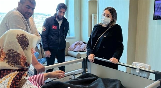 Vali Ali Hamza Pehlivan'ın Eşi Yıldız Pehlivan Mersin Şehir Hastanesi'nde Ziyaret Etti