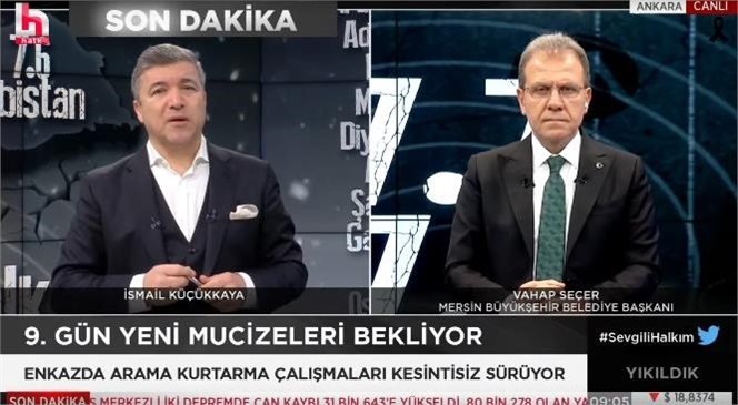 Seçer, Mersin Büyükşehir’in Deprem Bölgelerine ve Kente Gelen Depremzedelere Verdiği Desteği Anlattı