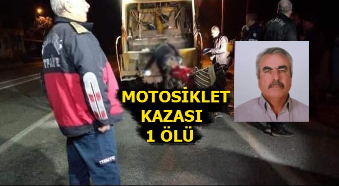 Mersin Bozyazı'da Motosiklet Kazası: 1 Ölü