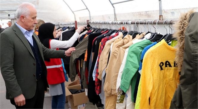 Akdeniz Belediyesi’nin Kente Göç Eden Afet Mağdurları İçin Başlattığı Yardım Seferberliği Sürüyor