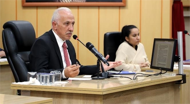 Akdeniz Belediye Meclisi Mart Ayı İlk Toplantısını M. Mustafa Gültak Başkanlığı’nda Gerçekleştirdi