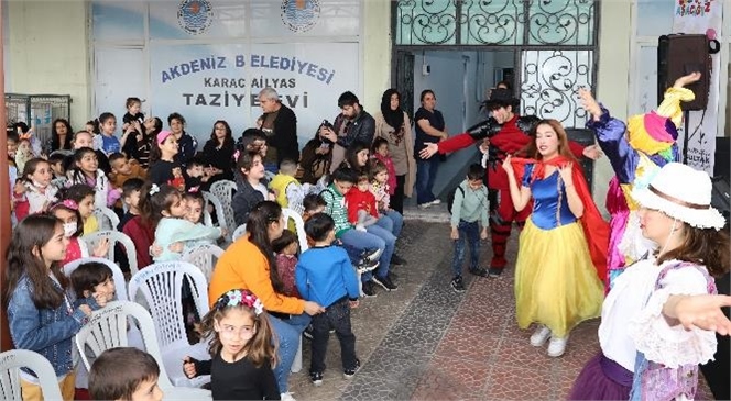 Akdeniz Belediyesi’nin, "Çocuklar Güldükçe Aşacağız" Sloganıyla Başlattığı Moral Etkinlikleri Devam Ediyor