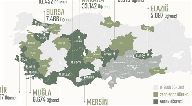 Mersin Depremden Dolayı En Çok Okul Nakli Yapılan İller Arasında İkinci Sırada Yer Aldı