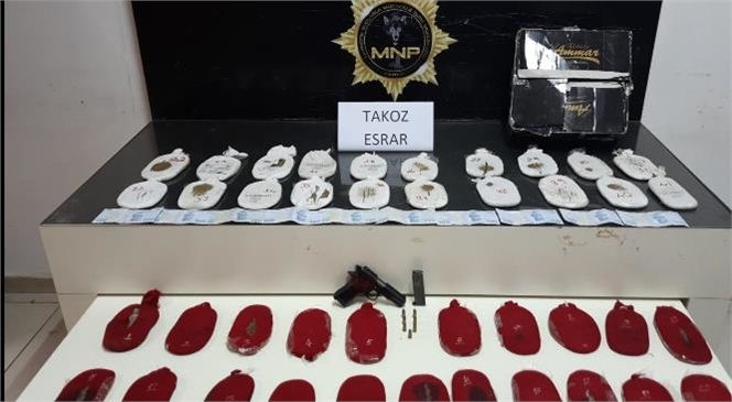 Mersin'de Uyuşturucu Operasyonu, 2 Kişi Gözaltına Alındı