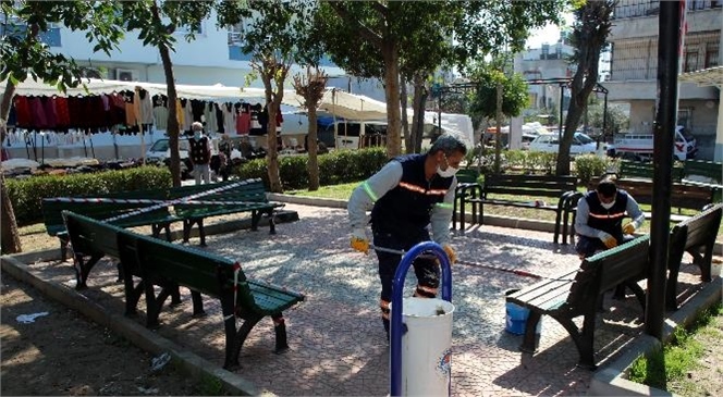 Akdeniz’de Park, Bahçe ve Yeşil Alanlar Yenileniyor