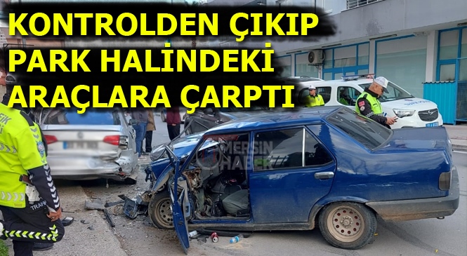 Mersin Tarsus'ta Meydana Gelen Trafik Kazasında 2 Kişi Yaralandı
