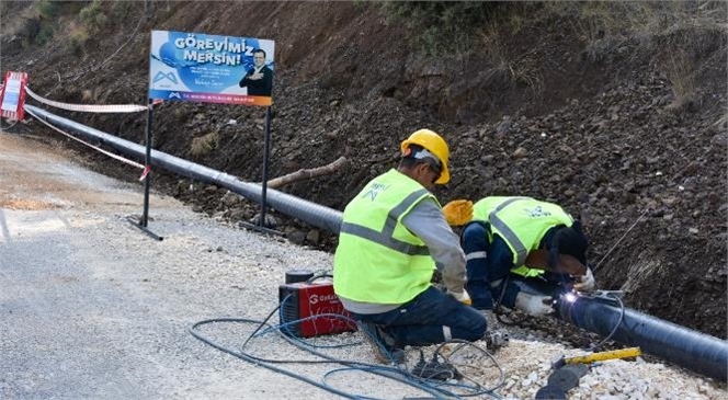 Boztepe ve Böğrüeğri Mahalleleri Yeterli İçmesuyuna Kavuşuyor