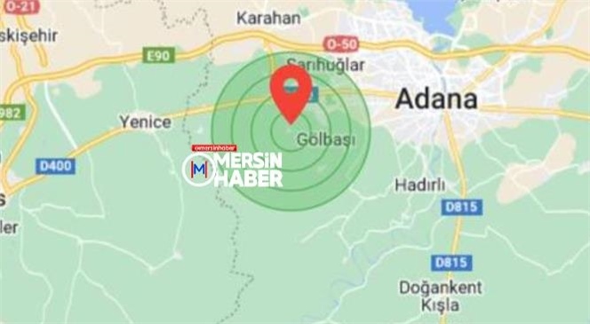 Mersin Tarsus Günyurdu Merkezli 2.7'lik Hafif Deprem
