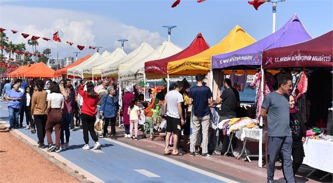 Mersin Büyükşehir’in Stantlarında Bu Kez Depremzede Üreticiler de Yer Alıyor