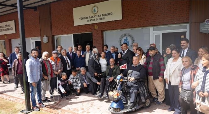 Levent Uysal; "Yapmamız Gereken En Faydalı Hizmetlerden Biri Mersin’i Engelli Kardeşlerimiz İçin Kolay, Yaşanır Bir Hale Getirmektir"