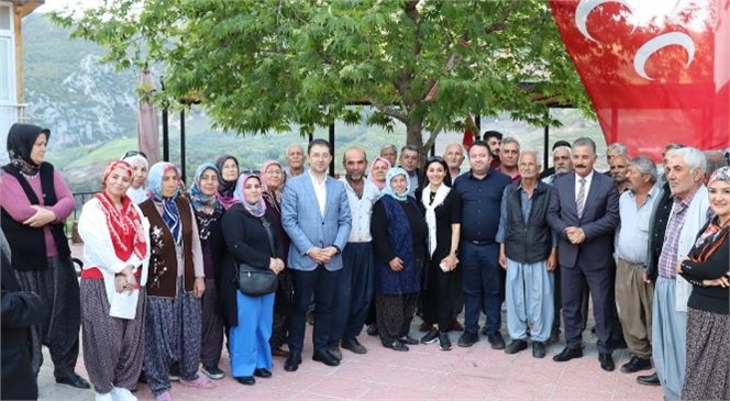 MHP Milletvekili Adayı Soydan, Yenişehir'in Köylerine Çıkarma Yaptı