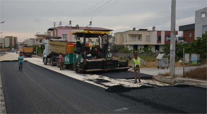 Tarsus Ferahim Şalvuz Mahallesi’nin Yolları Büyükşehir’le Güzelleşiyor