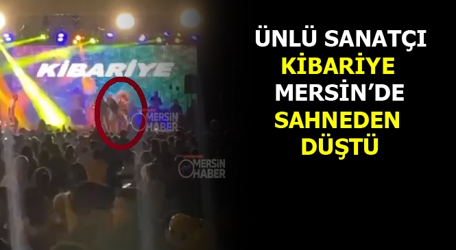 Mersin'de Konser Veren Sanatçı Kibariye Sahneden Düştü