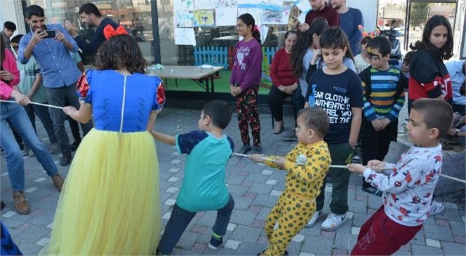 Tarsus’ta Kyk Yurtlarında Kalan Depremzede Çocuklar, Büyükşehir’in Programlarında Doyasıya Eğlendi