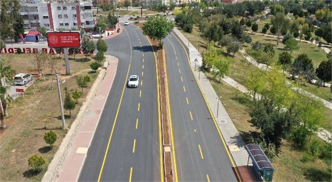 Mersin Büyükşehir, Toroslar’ın Yollarında Yenileme Çalışması Gerçekleştiriyor