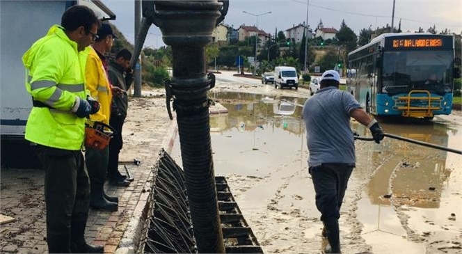 Sağanak Yağış ve Fırtına Koordineli Çalışma İle Sorunsuz Atlatıldı