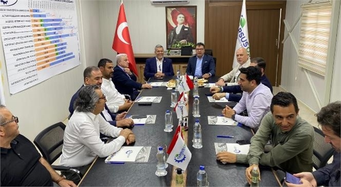 MHP Mersin Milletvekili Dr. Levent Uysal'dan Tarsus Organize Sanayi Bölgesine Ziyaret